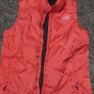 The North Face Aconcagua 550 Down Vest Red Women's Large Flawed Repair DIY