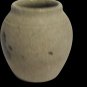 Antique 19th Century Japanese Tokkuri Sake Bottle Stoneware Vase w/ Calligraphy