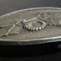 Vintage Fiatallis FR20B Wheel Loader Belt Buckle Pewter Heavy Equipment Promo 19