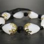 Vintage-Style Beaded Bracelet with Filigree Accents
