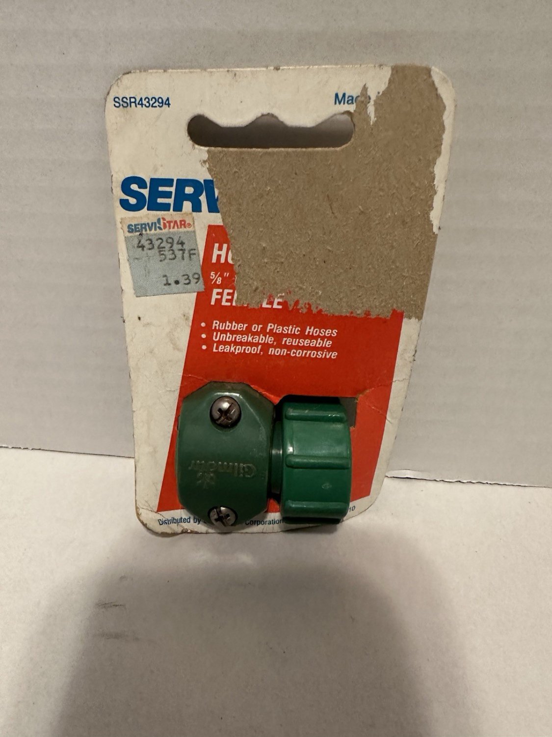 Serv-A-Hose Female Hose Mender Non-Corrosive Leakproof