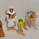 Collection Of Four Figures From Movies Used Lot Of Four Puss n Boots More