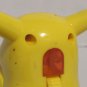 4" Tall Plastic Pikachu With Spin Wheel On Back Pre-Owned Some Wear Non Working