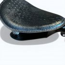 Custom Alligator-Embossed Solo Spring Seat – Black Preowned Custom Alligator-Embossed Solo Spring Seat – Black Preowned