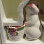 Vintage 1980 Avon "Bunny Bright" Ceramic Candle Holder - New in Box (NOS)