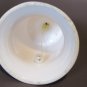 Vintage Barbados Souvenir Bell - Tropical Orange Hibiscus