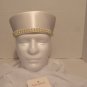 Wedding Hat With Scarf/Veil And Matching Earrings New In Bag