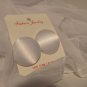 Wedding Hat With Scarf/Veil And Matching Earrings New In Bag