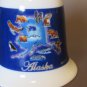 Vintage Alaska State Souvenir Porcelain Bell