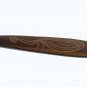 Vintage Wooden Bullroarer Aboriginal Style Carved Painted Ritual Instrument w/ C