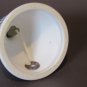 Vintage Argentina Souvenir Bell - White Ceramic Travel Collectible - 4" Tall