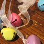 Vintage Easter Door Hangers With Bells That Dangle With Ribbons