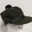 American Outdoorsman Wool Cap With Fuzzy Ball Ontop Quilted Lining & Ear Band American Outdoorsman Wool Cap With Fuzzy Ball Ontop Quilted Lining & Ear Band