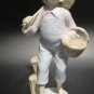 Vintage Ucagco China "Boy Going Fishing" Porcelain Figurine