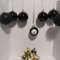 Lot Of Eight Ornaments Steelers Ornaments Christmas Ornaments