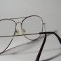 Vintage-Style Clear Lens Aviator Glasses - Gold Metal Frames