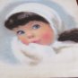 Vintage 1960s Northern Tissue "Winter Girl" Print – Frances Hook