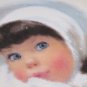 Vintage 1960s Northern Tissue "Winter Girl" Print – Frances Hook