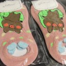 2 Pairs New Princess Accessories Pink Pig Low Cut Socks with Grips 2 Pairs New Princess Accessories Pink Pig Low Cut Socks with Grips