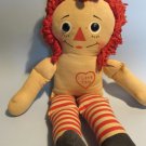 Vintage 15" Raggedy Ann Doll - Classic "I Love You" Heart - Good Condition Vintage 15" Raggedy Ann Doll - Classic "I Love You" Heart - Good Condition