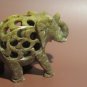 Handcarved Stone Elephant Figurine Handmade Stone Elephant