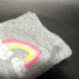 Beverly Hills Polo Club Knee High Socks New With Tags Grey Unicorn Rainbow Girls