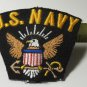 Vintage U.S. Navy Embroidered Cap/Hat Patch – Eagle & Shield