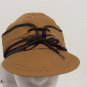 Crown Cap Nail Head Canvas Railroad Cap W/Flip Down Ear Flaps Quilted Lined NWT
