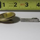 Vintage Men’s Accessory Lot – Gold-Tone Blank Money Clip & Textured Tie Bar