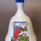 Vintage 1985 New Orleans "Cookin' with Jazz" Porcelain Dinner Bell