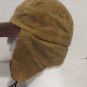 Trapper Hat Canvas Cap With Faux Fur Ear Flaps Leather Bill Quilted Liner Small