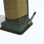 Vintage Boston Vacuumette Pencil Sharpener Suction Base Hand Crank Beige Green