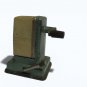 Vintage Boston Vacuumette Pencil Sharpener Suction Base Hand Crank Beige Green
