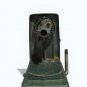 Vintage Boston Vacuumette Pencil Sharpener Suction Base Hand Crank Beige Green