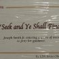 "Seek and Ye Shall Find" by Olinda Reynolds – Original 2004 Art Print (12x14)