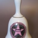 Vintage 1992 Hollywood Walk of Fame Porcelain Souvenir Bell Vintage 1992 Hollywood Walk of Fame Porcelain Souvenir Bell