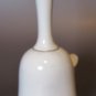 Vintage 3D Applied Violet Porcelain Bell – 5.5"