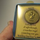 Ganz "KATE" Watching Over You Guardian Angel Token – Pocket Medallion & Card