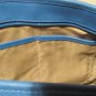 Michael Kors Saffiano Leather Tote Bag Blue And Navy Colorblocked Design Used