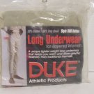 Duke Athletic Products Men's Long Underwear Size Large 38/42 Style 660 Bottoms Duke Athletic Products Men's Long Underwear Size Large 38/42 Style 660 Bottoms
