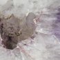Large 9x6.5" Amethyst Agate Slice | Decorative Crystal Display Plate
