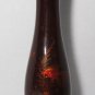 Vintage Hand-Painted Wooden Lacquer Bud Vase - Goldfish Koi Design, 7"