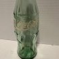Coca-Cola Vintage Green Glass Bottle 8Fl Oz Bottle With Cap Put Back On