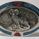 Vintage Southwestern Bighorn Ram Belt Buckle – Signed "TT" Vintage Southwestern Bighorn Ram Belt Buckle – Signed "TT"
