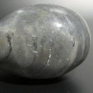 Polished Marble Stone Egg Gray Black White Decorative Paperweight Mineral Displa Polished Marble Stone Egg Gray Black White Decorative Paperweight Mineral Displa