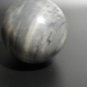 Polished Marble Stone Egg Gray Black White Decorative Paperweight Mineral Displa