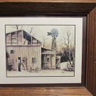 Robert Nidy "Windmill in Autumn" Framed Art Print