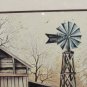 Robert Nidy "Windmill in Autumn" Framed Art Print