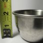 Vintage Small Metal Prep Bowl / Iodine Cup