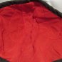 Button On Winter Hood With Drawstring Tie Green Red Fiber Lining Size Medium Boy